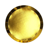 Metallic Gold Plates - The Party Room